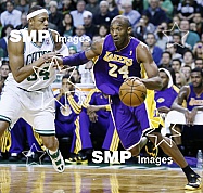 2013 NBA Basketball Boston Celtics v  Los Angeles Lakers Feb 7th