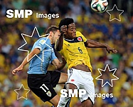 2014 World Cup 2nd Round Colombia v Uruguay Jun 28th