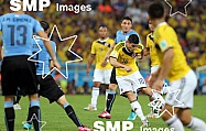 2014 FIFA World Cup Football 2nd Round Colombia v Uruguay Jun 28th