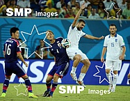 2014 World Cup Group C Japan v Greece Jun 19th