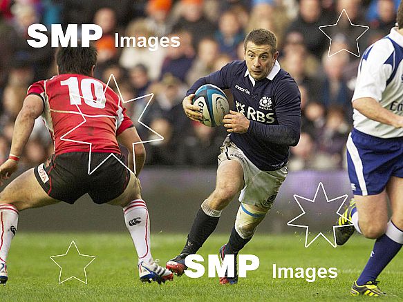 2013 International Rugby Union Scotland v Japan Nov 9th