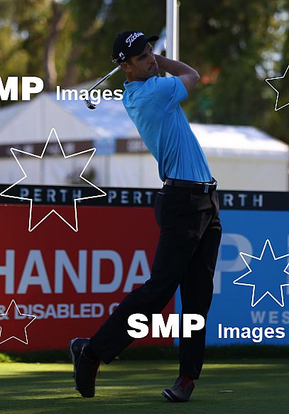 JORDAN ZUNIC IN ACTION at the 2016 ISPS HANDA Perth International held at the Lake Karrinyup Country Club in Perth WA 24/02/2016
Photo : James Worsfold/IMG MEDIA/PGA Media
