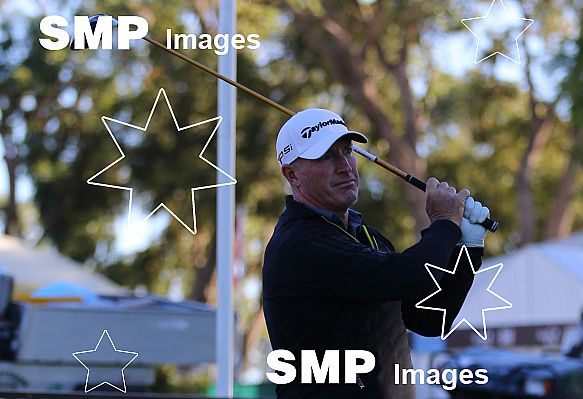 PETER LONARD IN ACTION at the 2016 ISPS HANDA Perth International held at the Lake Karrinyup Country Club in Perth WA 24/02/2016
Photo : James Worsfold/IMG MEDIA/PGA Media
