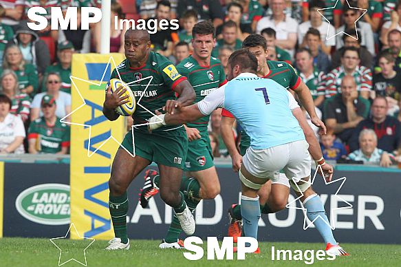 2014 Aviva Premiership Rugby Leicester Tigers v Newcastle Falcons Sep 6th