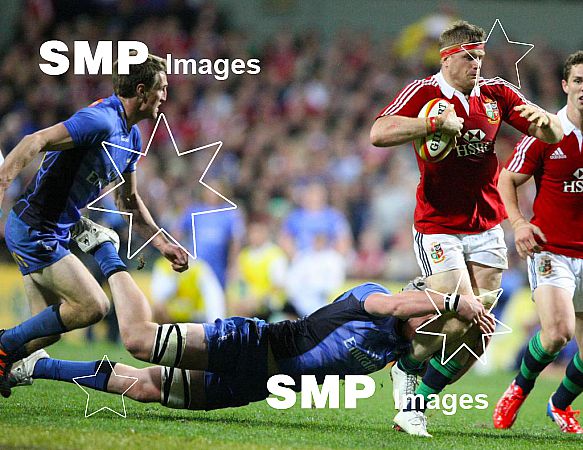 Western Force vs British and Irish lions rugby match held on the Wednesday 5th of June 2013 from Patersons Stadium