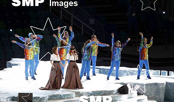 2014 Sochi Winter Olympic Opening Ceremony FISHT Stadium Feb 7th