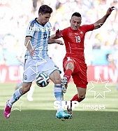 2014 FIFA World Cup Football Argentina v Switzerland Jul 1st
