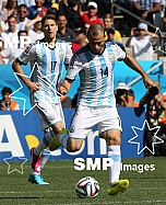 2014 FIFA World Cup Football Argentina v Switzerland Jul 1st