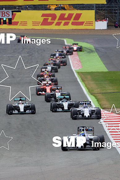 2015 Formula 1 British Grand Prix Race Day Jul 5th