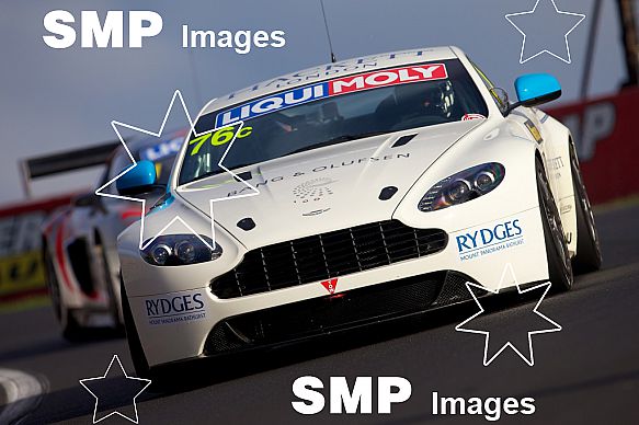 ASTON MARTIN ST GALLEN - ANDREAS BAENEIGER, FLORIAN KAMELGER, CHRIS PORRITT - ASTON MARTIN VANTAGE GT4