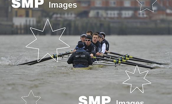 2013 Oxford and Cambridge Universities Boat Race Tideway Week Mar 26th