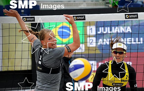 2014 FIVB Berlin Smart Grand Slam Beach Volleyball Jun 21st