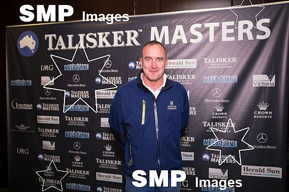 Jimeoin. Talisker Masters Cocktail Recepion. Talisker Masters Golf Championship. Club 23, Crown Casino, Melbourne, Victoria, Australia. 12/11/2013. Photo By LUCAS WROE SMP IMAGES