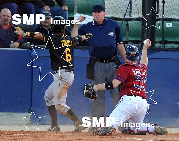 AUSTRALIAN BASEBALL LEAGUE - DECEMBER 23 2010, Melbourne Showgrounds. Melbourne 16 defeated Brisbane 3.