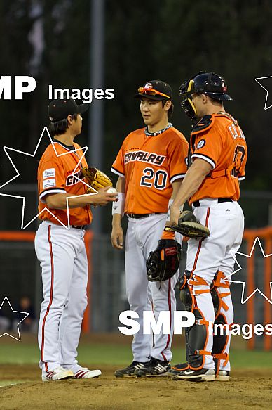 Myung-Ho Jin, Sung-Woo Jang & Michael Collins - Canberra Cavalry