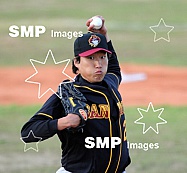 AUSTRALIAN BASEBALL LEAGUE - DECEMBER 21 2010, Melbourne Showgrounds - Game 1. Melbourne Aces 18 defeated Brisbane Bandits 8.