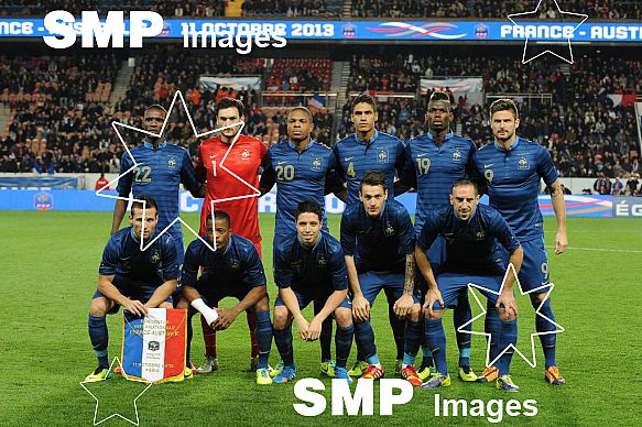 2013 International Football Friendly France v Australia Oct 11th