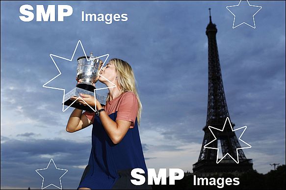 2012 Maria Sharapova photoshoot in Paris Jun 10th