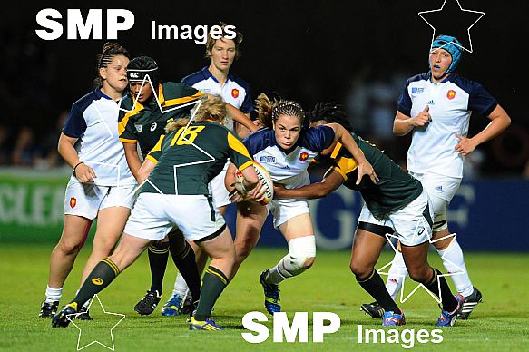 2014 Womens World Cup Rugby France v South Africa Aug 5th