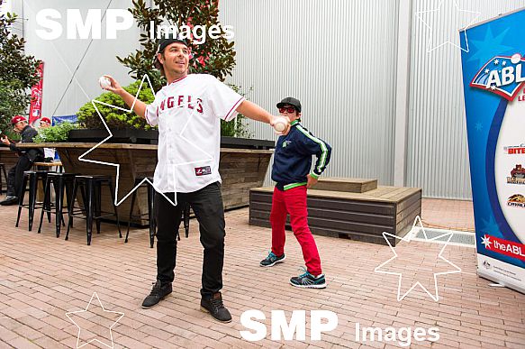 Major League Baseball Opening Week Watch Party, Rocks Brewing Company, Sydney, 9 April 2015. (Andy Cheung/SMP Images 2015)