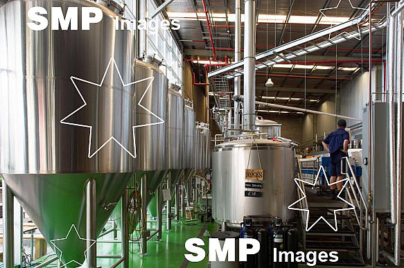 Major League Baseball Opening Week Watch Party, Rocks Brewing Company, Sydney, 9 April 2015. (Andy Cheung/SMP Images 2015)