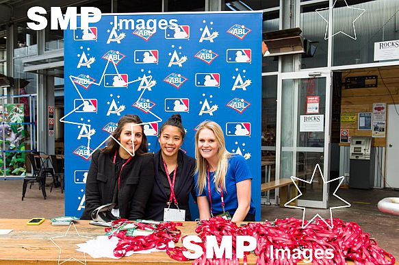 Major League Baseball Opening Week Watch Party, Rocks Brewing Company, Sydney, 9 April 2015. (Andy Cheung/SMP Images 2015)