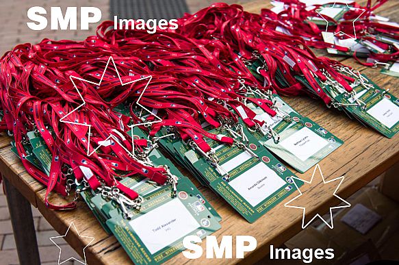 Major League Baseball Opening Week Watch Party, Rocks Brewing Company, Sydney, 9 April 2015. (Andy Cheung/SMP Images 2015)