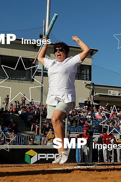 Knightcorp hit and win in action from the Australian Baseball League 2019/20 Round 10 game 4 clash between the Perth Heat v Melbourne Aces played at Perth Harley-Davidson ballpark, Perth Photo: James Worsfold / SMP IMAGES / Baseball Australia |