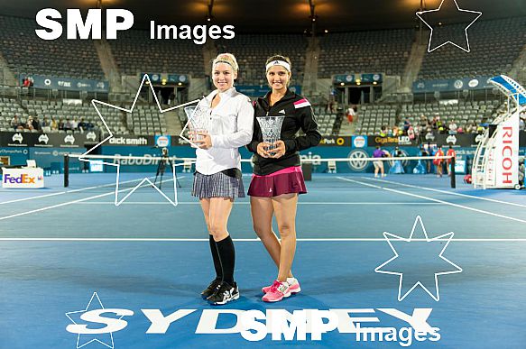 MATTEK-SANDS (USA) AND MIRZA (IND) WOMENS DOUBLE CHAMPION