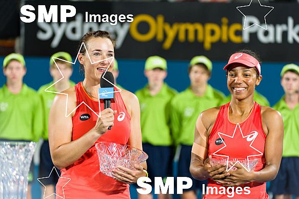 SPEARS AND KOPS-JONES (USA) AT WOMENS DOUBLE FINAL 