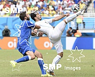 2014 FIFA World Cup Football Uruguay v Italy Jun 24th