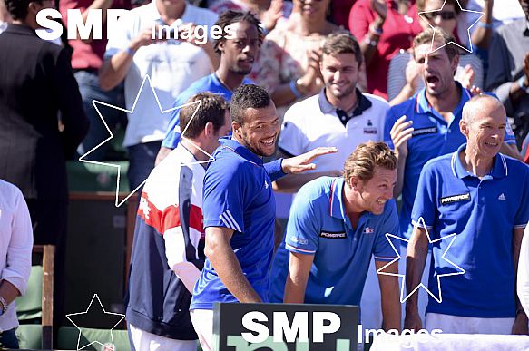 2014 David Cup Tennis France vs Czech Republic Semi-Final Sep 12th