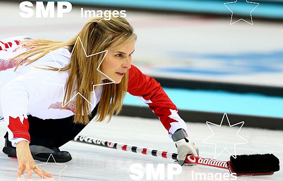 2014 Sochi Winter Olympic Womens Curling Final Sweden v Canada Feb 20th
