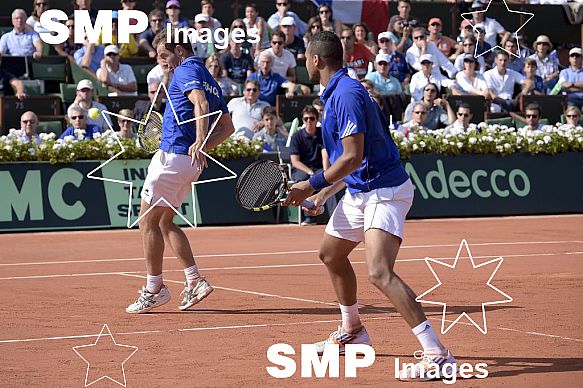 2014 Davis Cup Tennis France v Czech Republic Sep 13th