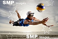 2013 Beach Volleyball Julius Brink and Sebastian Fuchs Photoshoot Mar 6th