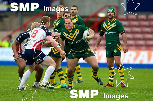 2013 Rugby League World Cup Quarter Final Australia v USA Nov 16th