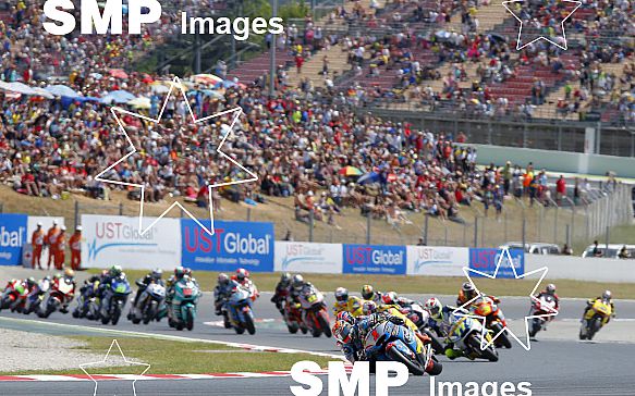 2015 MotoGP2 Grand Prix of Catalunya Race Day Jun 14th