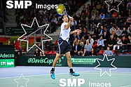 2013 Davis Cup Mens Tennis France vs Israel Rouen Feb 1st