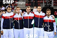 2013 Davis Cup Mens Tennis France vs Israel Rouen Feb 1st