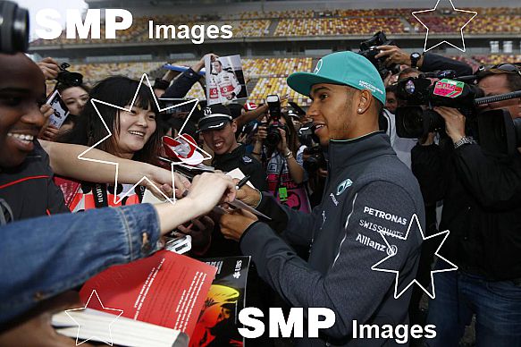 2014 F1 China Driver Arrival Day Apr 17th