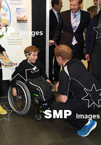 2015 Prince Harry visits High Performance Sport New Zealand May 16th