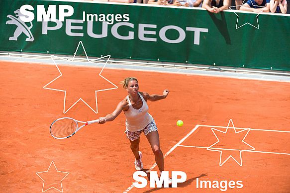 Camila GIORGI (ITA) at French Open 2018