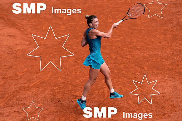 Simona HALEP (ROU) at French Open 2018