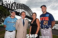 Trent Oeltjen_Sydney Blue Sox_Tom Brice,_Adelaide Bite  _Peter McKeon and Carolyn Hanson_Delta Airlines