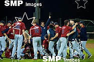 Melbourne Aces Celebrate winning the ABLCS