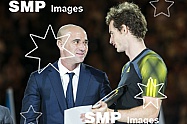 Andre Agassi and Andy Murray