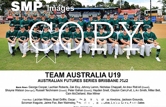 Team Australia U19 Team Photo