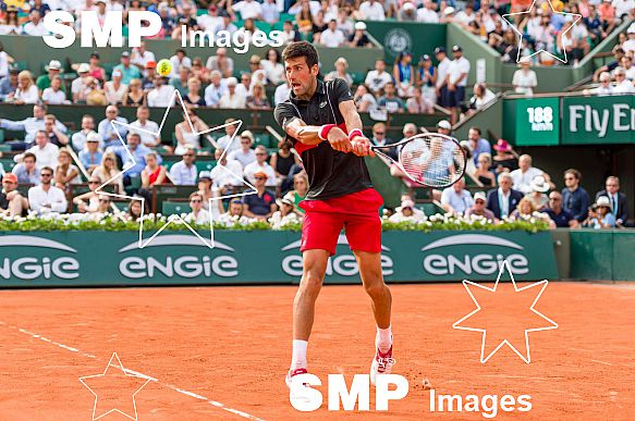 Novak DJOKOVIC (SRB) at French Open 2018