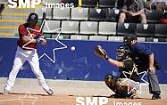 Action from Game 2 Round 6 , Melbourne Aces verses Brisbane Bandits.