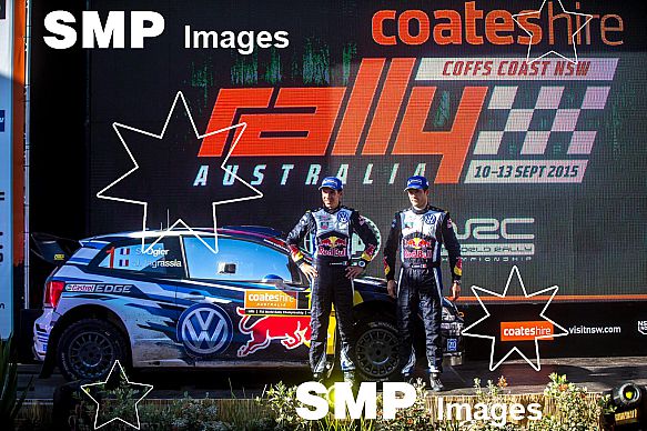 FIA World Rally Championship, Rally Australia, (1) S. OGIER/J. INGRASSIA, VOLKSWAGEN MOTORSPORT, VOLKSWAGEN POLO R WRC